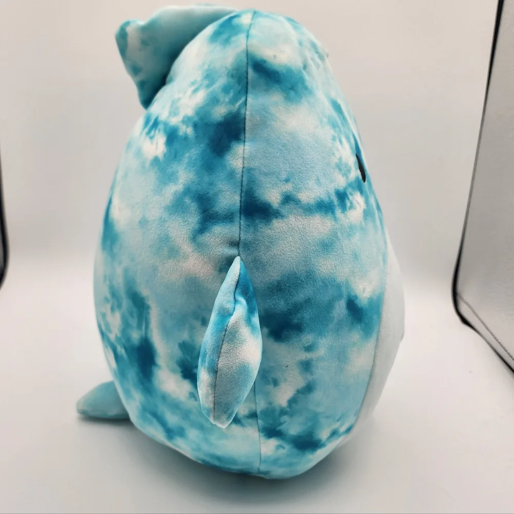 NWT Squishmallows Danika Tie Dye Dolphin 12